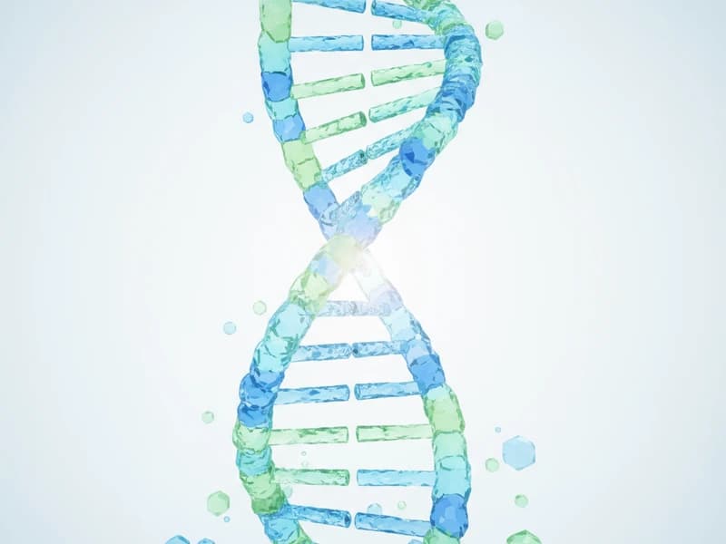 DNA double helix - genetic research